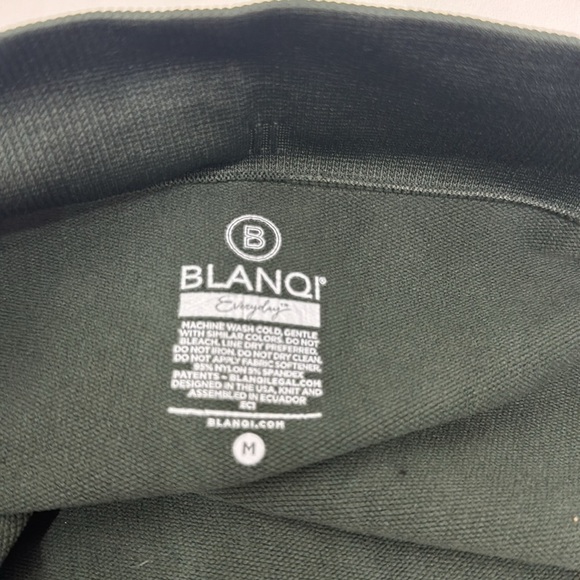 Blanqi Everyday green maternity/postpartum crop leggings size medium - Picture 6 of 6